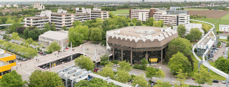 Central Library from above